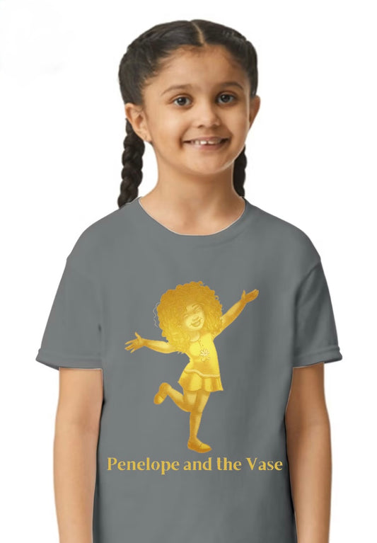 Penelope T-Shirt: Gold Design (Youth)