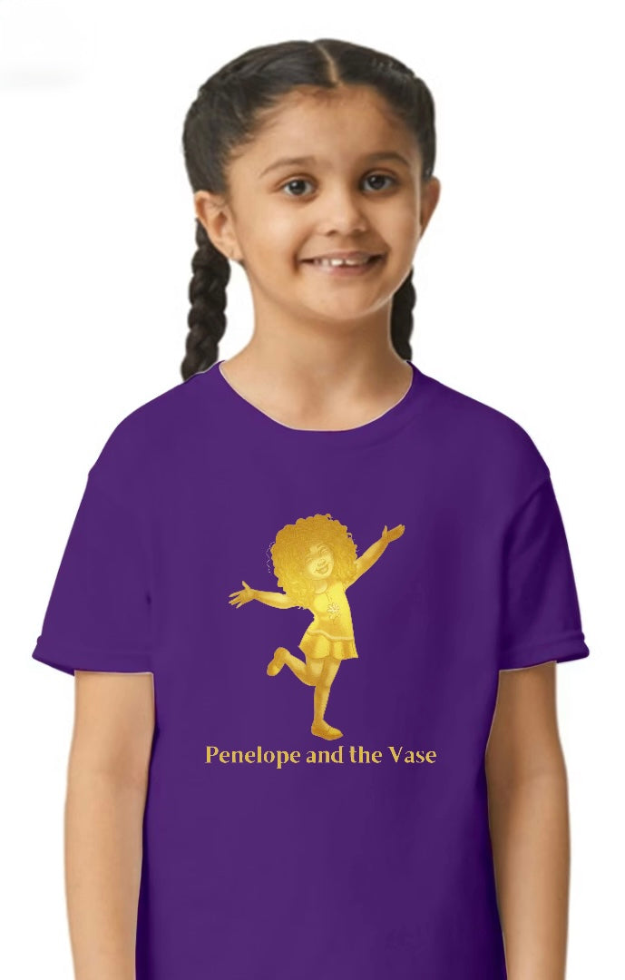 Penelope T-Shirt: Gold Design (Youth)