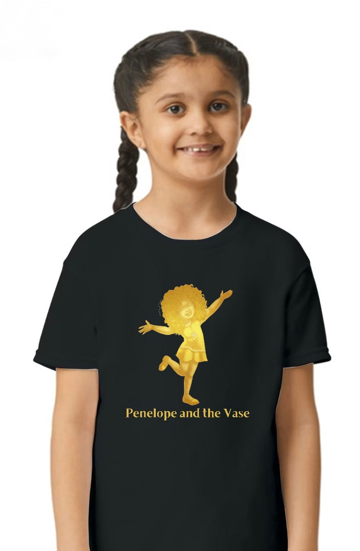 Penelope T-Shirt: Gold Design (Youth)