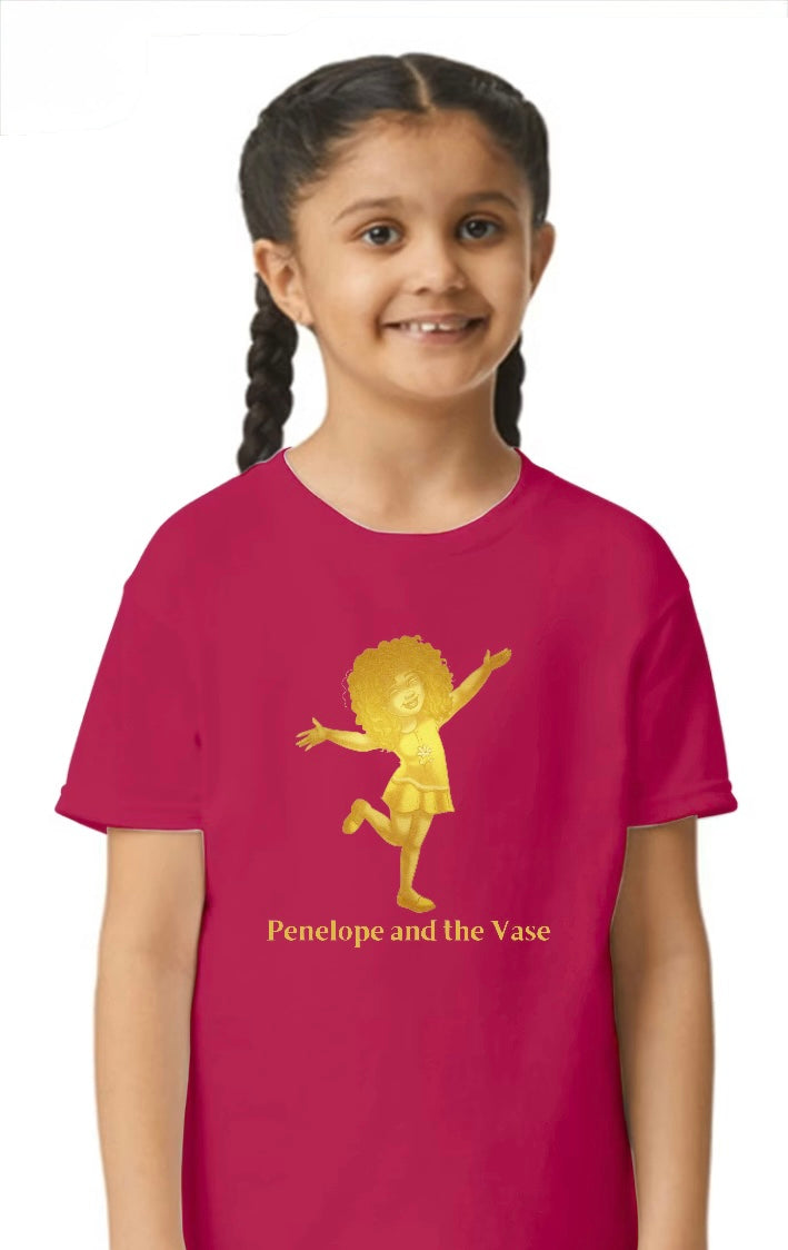 Penelope T-Shirt: Gold Design (Youth)