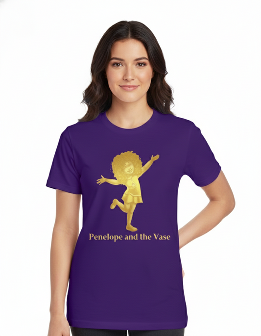 Penelope T-Shirt: Gold Design (Adult - Unisex)